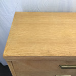 Vintage 1950 MC Huntington Furn. Oak 5-Drawer Chest of Drawers