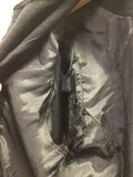 Vintage Fleece Dreams Black Wool Princess-Cut Long Coat