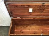 Vintage Craftsman Lane Walnut Veneer Cedar Chest