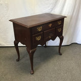 Vintage Federal Harden Solid Cherry 4-Drawer Side Table