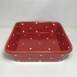 Retired Temptations Red Polka Dot 2.5QT Casserole