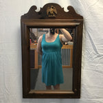 Vintage Farmhouse Ethan Allen Solid Pine Mirror