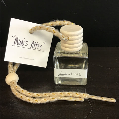 Lavender in Luxe "Mimi's Attic" Custom Scent Car Diffuser