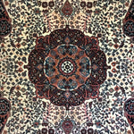 Vintage Zaferan Floral 6x8 Area Rug
