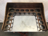 2pc Vintage Portable Dry Bar