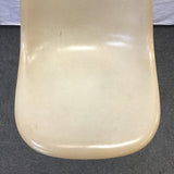 Vintage MCM Herman Miller Yellow Fiberglass Bucket Accent Chair