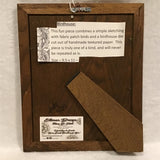 Eltimar Design Framed "Birdhouse" Mixed Media Artwork