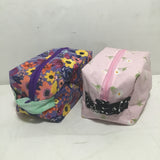 Sarahjane Harrigan Single Sewn Fabric Zipper Box Bag