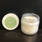 Lavender in Luxe 2oz "Zen" Candle in Clear Glass Jar
