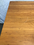 Modern Danish Modern Cherry Veneer 3-Drawer 3-Tier Kneehole Desk