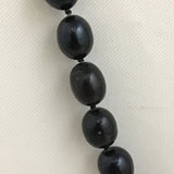 51" Black Tahitian Pearl Necklace