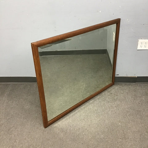 Vintage Beveled Glass Wall-Hanging Mirror