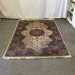 Vintage Zaferan Floral 6x8 Area Rug