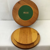 Vintage Turned Solid Pine Bowl
