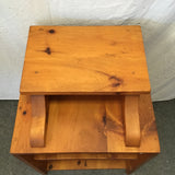 Custom Solid Pine 4-Tier Record/Printer Stand