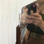 Vintage Art Deco/MCM Walnut Veneer Vanity