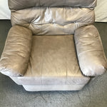 Modern Motionworks Grey Leather Recliner