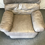 Modern Motionworks Grey Leather Recliner