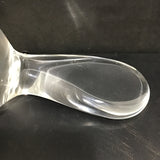 Vintage Signed Steuben Crystal & Garnet Beaver