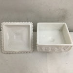 Vintage Westmoreland Milk Glass Grape Vine Candy Dish