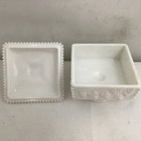 Vintage Westmoreland Milk Glass Grape Vine Candy Dish