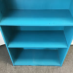 Modern Blue Painted Laminate 5-Tier Shelf