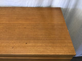 Vintage Mahogany Veneer 5-Drawer Chest of Drawers
