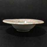 Retired Mackenzie-Childs "Rose Cottage" Ceramic Bowl