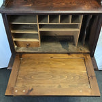 Vintage Solid Oak 1-Drawer Secretary Desk