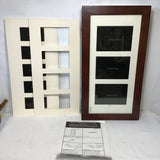 Modern SEI Cherry Veneer Wall-Hanging Jewelry Cabinet