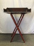 2pc Vintage Portable Dry Bar
