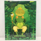 Rachel Feirman "Queen Penelope Frog" 8x10 Digital Art Print