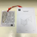 Contemporary Pottery Barn Teen White "Beadboard Space-Saving" Hutch Desk