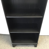 IKEA LOMMARP Black Laminate 5-Tier Shelf