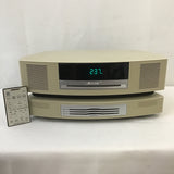 2pc 2006 Bose Off-White "Wave Sound System" & CD Changer