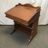 Vintage Solid Cherry 3-Tier Lift-Top Writing Desk