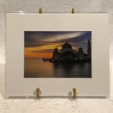 Alexa PM Photography Melaka Straits Mosque, Malaysia 8x10 Matted Photo Print