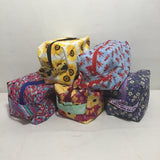 Sarahjane Harrigan Single Sewn Fabric Zipper Box Bag