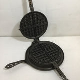 Vintage Griswold #8 Cast Iron Waffle Iron