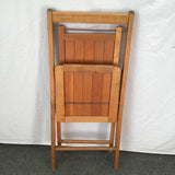 Vintage Craftsman Solid Maple & Pine Folding Chair