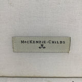 Vintage Retired Mackenzie Childs Embroidered Zebra Wall Art