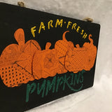 Eltimar Design "Farm Fresh Pumpkins" Fall Mixed Media 3D-Artwork