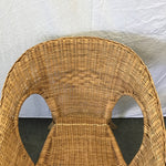 Single IKEA AGEN Rattan & Bamboo Patio Chair