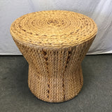 Modern Boho Pier 1 Banana Leaf Round Side Table