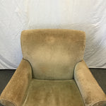 Vintage Cottage Core Green Floral Armchair