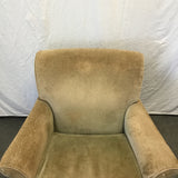 Vintage Cottage Core Green Floral Armchair