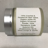 FLX Tallow Frankincense & Myrrh Balm, 4oz