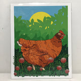 Rachel Feirman "Golden Buff & Clover" 8x10 Digital Art Print