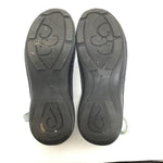 Naot Blue Leather "Gardenia" Clogs