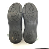 Naot Blue Leather "Gardenia" Clogs